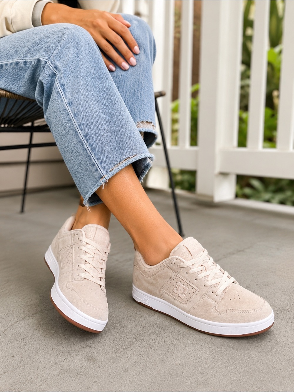 DC Manteca 4 Suede Sneakers Women’s Size 10 Pink Casual Skate Shoes